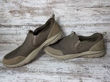 skechers men's canvas status delton loafer