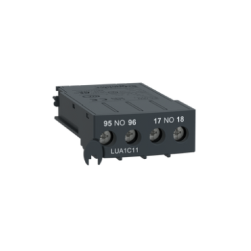 Schneider Electric LUA1C11 Zusätzlicher Kontaktblock LUA, 1Ö+1S TeSys ...