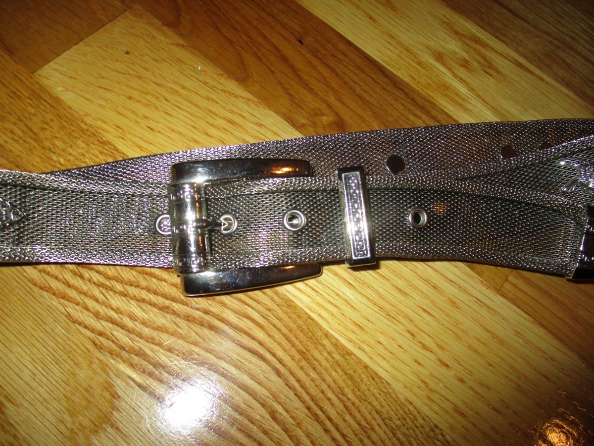 Silver Southwestern Eagles Turquoise Accents Rolled Edges 
