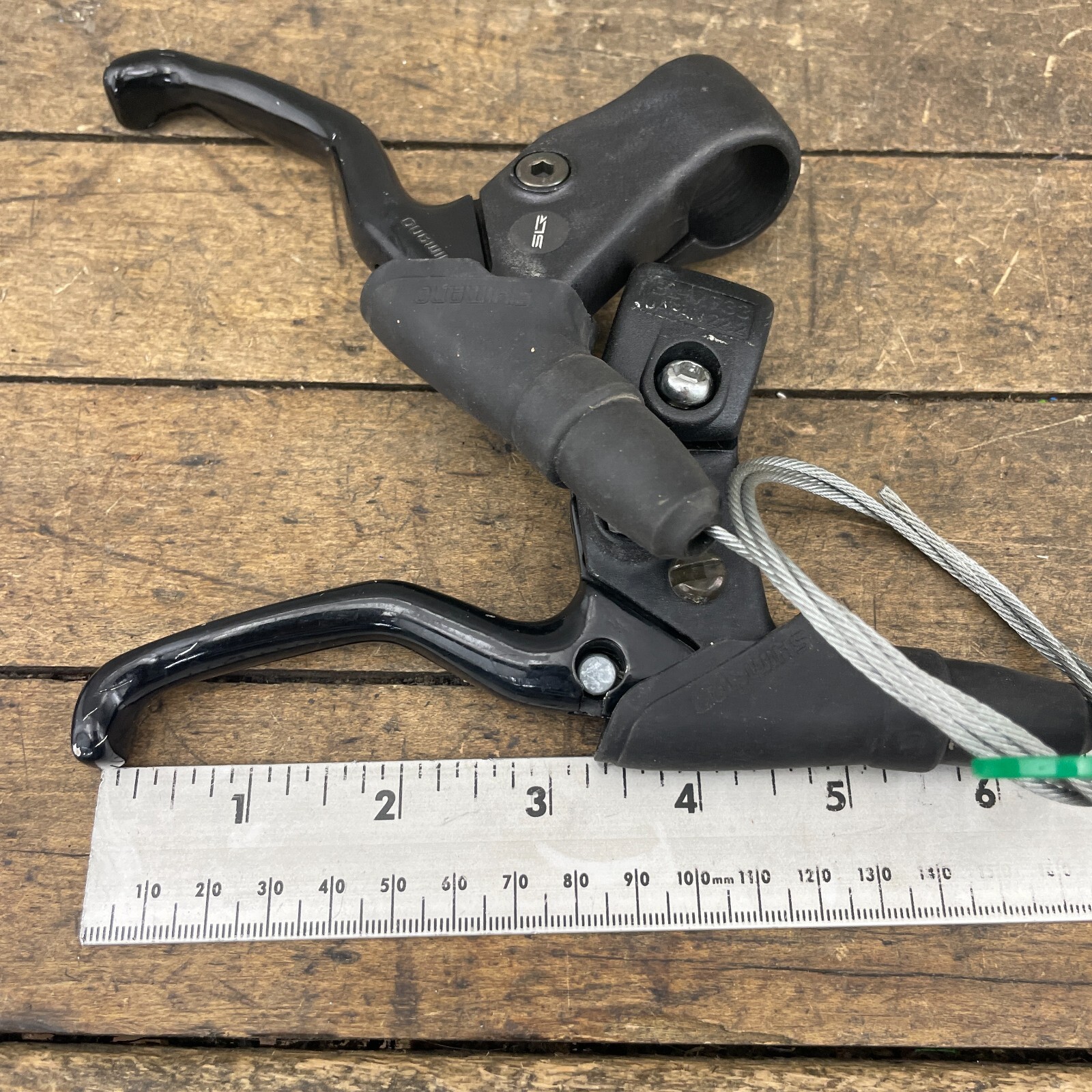 Vintage Shimano Deore XT Brake Levers BLM733 SLR Mountain Bike Flat