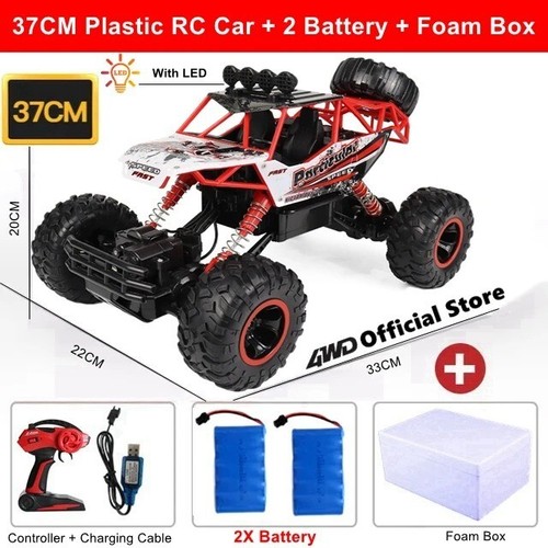 4WD Remote Control Off Road RC Car Radio Climbing Super Alloy Truck Buggy 4x4 - Picture 14 of 30