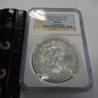 2013 W American Silver Dollar- Eagle West Point Mint - First Releases - MS 69
