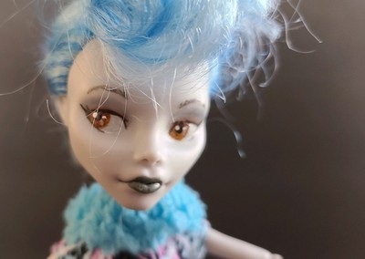 OOAK Monster High Customed Doll Ghoulia G1