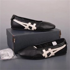 2026 Onitsuka Tiger GYMNARINA 1182A704-001 Black Ballet Mary Jane Flats