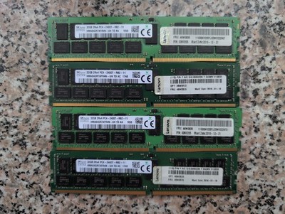 2x SK Hynix 32GB DDR4 ECC REG RAM - PC4-2400T