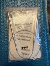 Addi Turbo  Rockets Circular Needles US 9 / 24   Skacel
