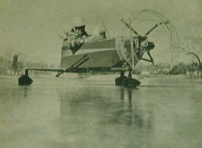 10' Iceboat Ice Boat Prop Drive *Skeeter* 1959 How-To build PLANS 10hp *50mph*