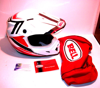 Bell Youth Large Motorcross Helmet TLT with Aegis Microbe shield