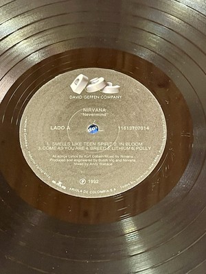 Nirvana ‎– Nevermind - DGC Colombian Press 1992 | eBay
