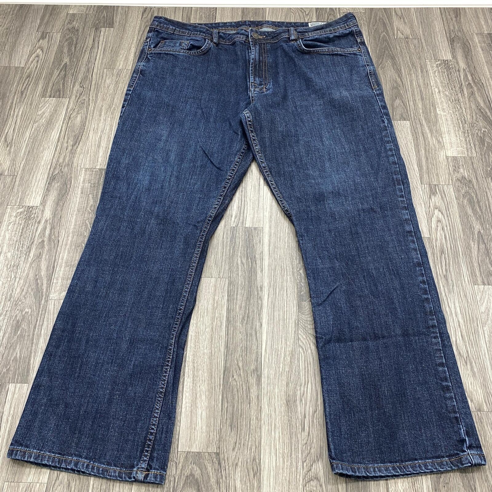 BUFFALO Driven-X Basic Straight Stretch Blue Deni… - image 3