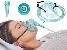 4 Sauerstoffmasken, Atemmaske, Sauerstoffmaske Atemschutz Masken DEHP-frei
