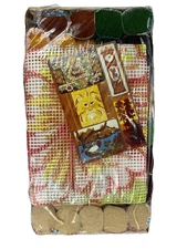 Artcraft Concepts Latch Hook Rug Kit #4903 Floral Vintage 70’s Unused Sealed