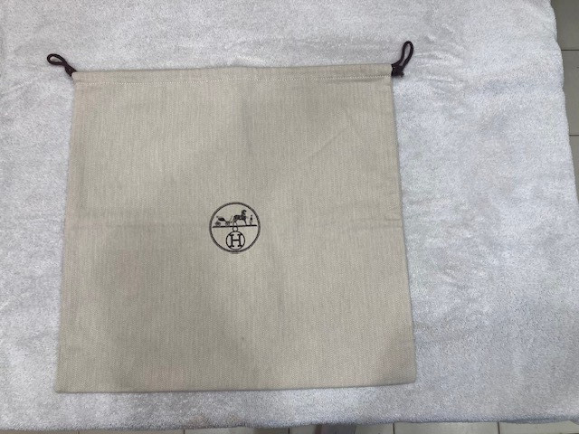 Hermes Dust Bag Medium Draw String - image 1