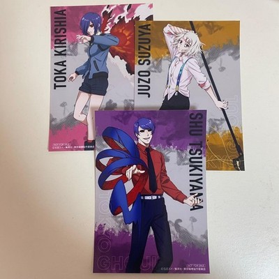 Tokyo Ghoul Pop-up Benefit Bromide Tsukiyama Juzo Kirishima Toka