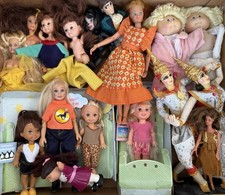 Assorted Doll Lot Of 16 Dolls