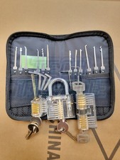 Sblocco Serrature Pratica Lucchetto Pick Set Estrattore Chiavi Ganci Rimozione Hardware