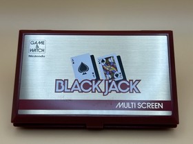 Nintendo Game & Watch BLACK JACK  BJ-60 Multi Screen 1985 w/ Box