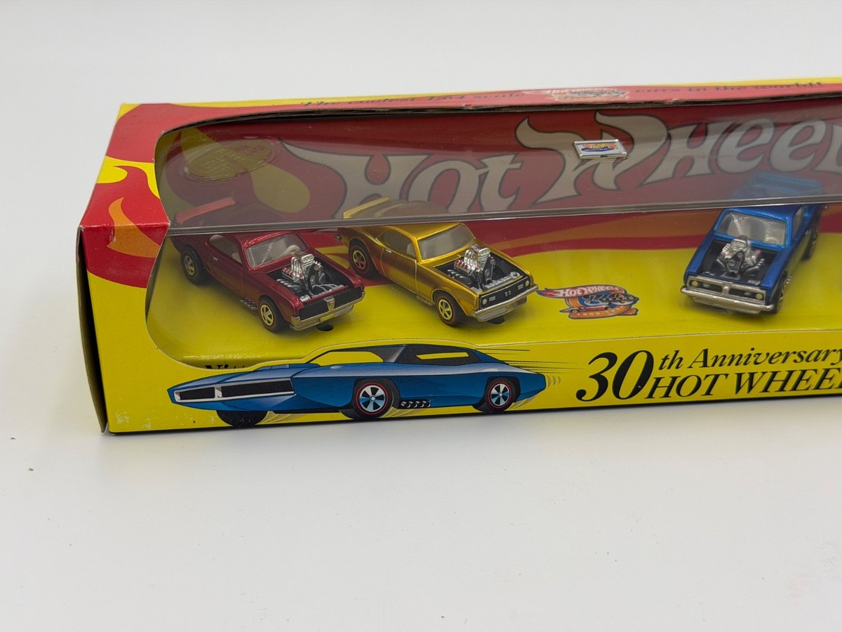 NOS HOT WHEELS 30TH ANNIVERSARY SET OF 4 MUSCLE CARS LIMITED