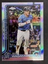2025 Topps Chrome Update Series - Eric Wagaman #USC56 Refractor (RC)