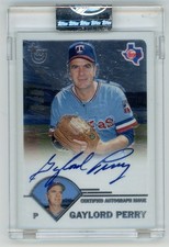 Gaylord Perry Cards, Rookie Card and Autographed Memorabilia Guide 10