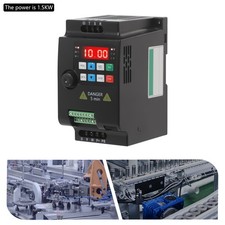 1.5KW Single To 3 Phase 2HP 220V Variable Frequency Drive Inverter VFD NEW