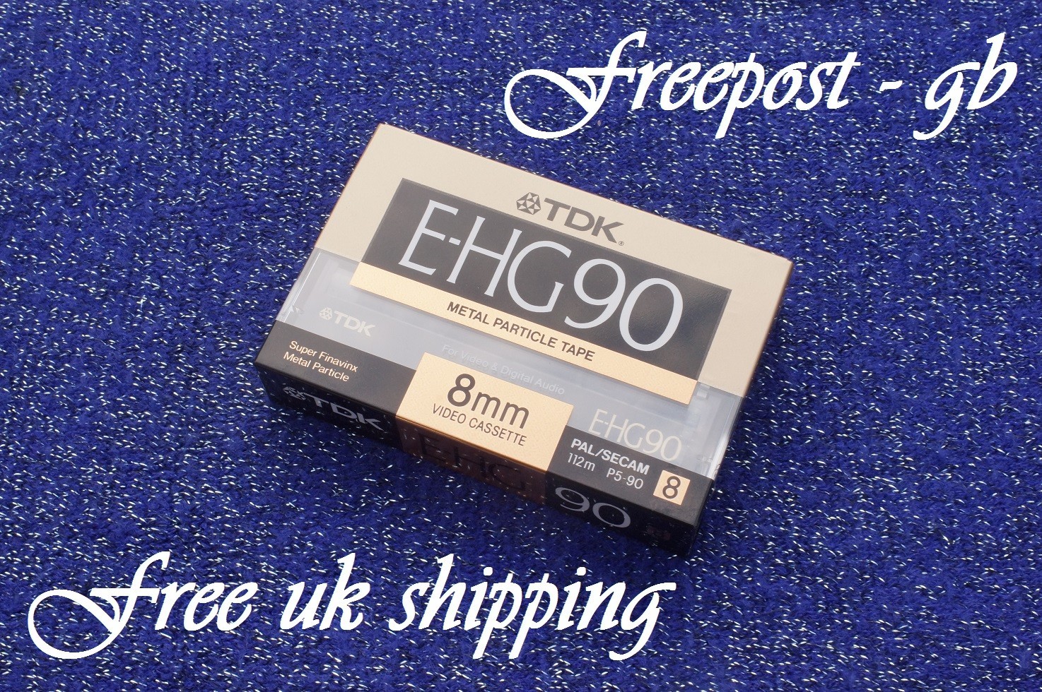 TDK P5-90 EHG (EXTRA HIGH GRADE)  VIDEO 8mm / Hi8 CAMCORDER TAPE / CASSETTE