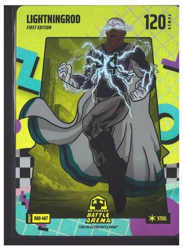 2025 Bo Jackson Battle Arena Alpha Update - Lightningrod - 80's Rad