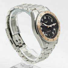 Longines Spirit Zulu Time 1925 GMT L3.803.5.53.6 Gold Bezel 39mm B&P 2026 5