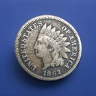 1862 Indian Head Cent  VG+ , Nice Details