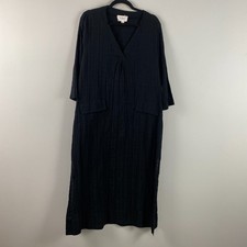 Pomander Place by Tuckernuck Black Carolina Caftan Dress Maxi XL Swim Cover-Up