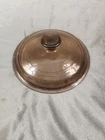 Vision Ware Amber Lid Replacement Corning Pyrex P 8 1 C