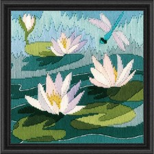 Bothy Threads The Water Lilies Long Stitch Kit