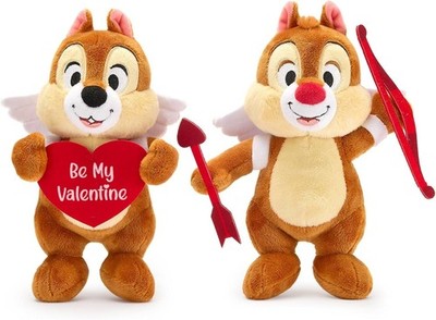 Disney Store Offiziell Chip n Dale Valentienstag Sweethearts 30cm Plüsch Toy Set