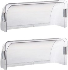 Air Vent Deflector Pack of 2 - Heavy Duty Unbreakable Plastic - Magnet Secure