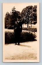 Vintage Black White WWII Era Soldier Photo 4.5x2.75 Inches US