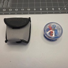 Vintage Yomega High Performance Yo-Yo Pat. 4332102 Blue w/ Case Auto Return