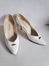 Vintage Caressa Womens Mid High Heel 10M