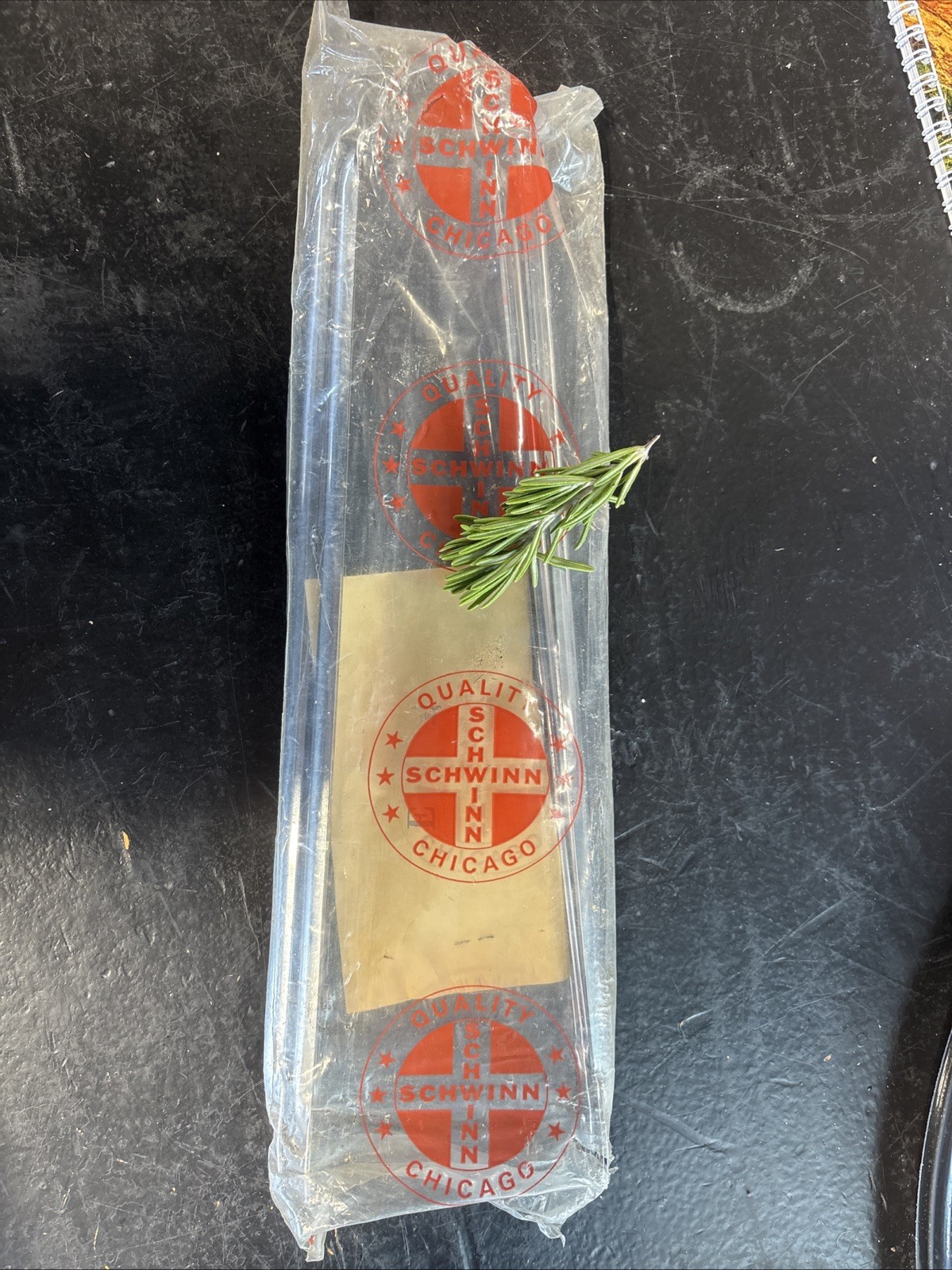 Vintage NOS Schwinn Fender Brace Set Rear 13-3/8” Top To Bottom