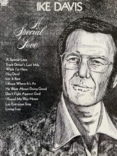 IKE DAVIS A Special Love M- vinyl LP Superior SR-104+bonus CD TESTED rare gospel