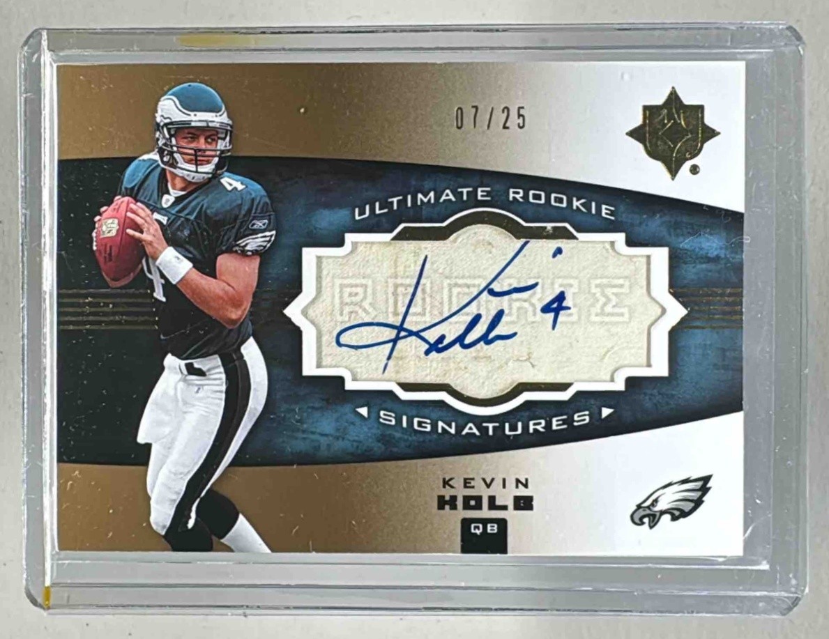 Kevin Kolb Ultimate Collection #106 Autograph-Gold