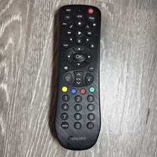 PHILIPS Universal Remote Control, Audio/Video 3 Device Black SRP9232D/27