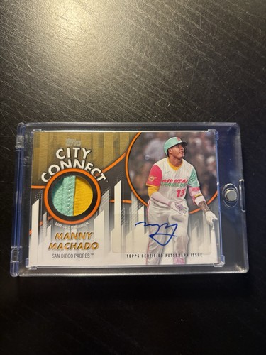Manny Machado City Connect Patch Auto /25 2026 Topps Series 2 Padres