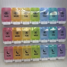 Daily Pill Organizer, Brand New, Morning, Daytime, And Nighttime Organizer NWOB
