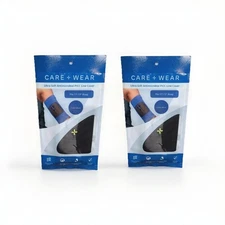 Care + Wear  Picc Line Cover Mesh  Black 11”-13” Bicep (2 Pack)