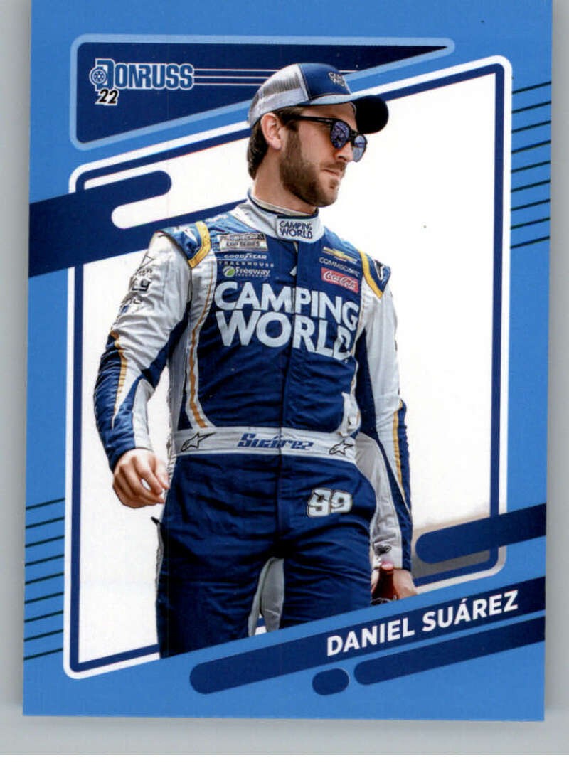 2022 Donruss Racing CAROLINA BLUE Parallel Nascar Trading Cards Pick From List