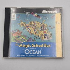 Scholastic's The Magic School Bus Explores The Ocean PC Windows CD-ROM 1995