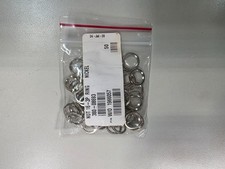 *50pc pack* Toggle Switch Nut Ring Nickel 16-3P 380-08693