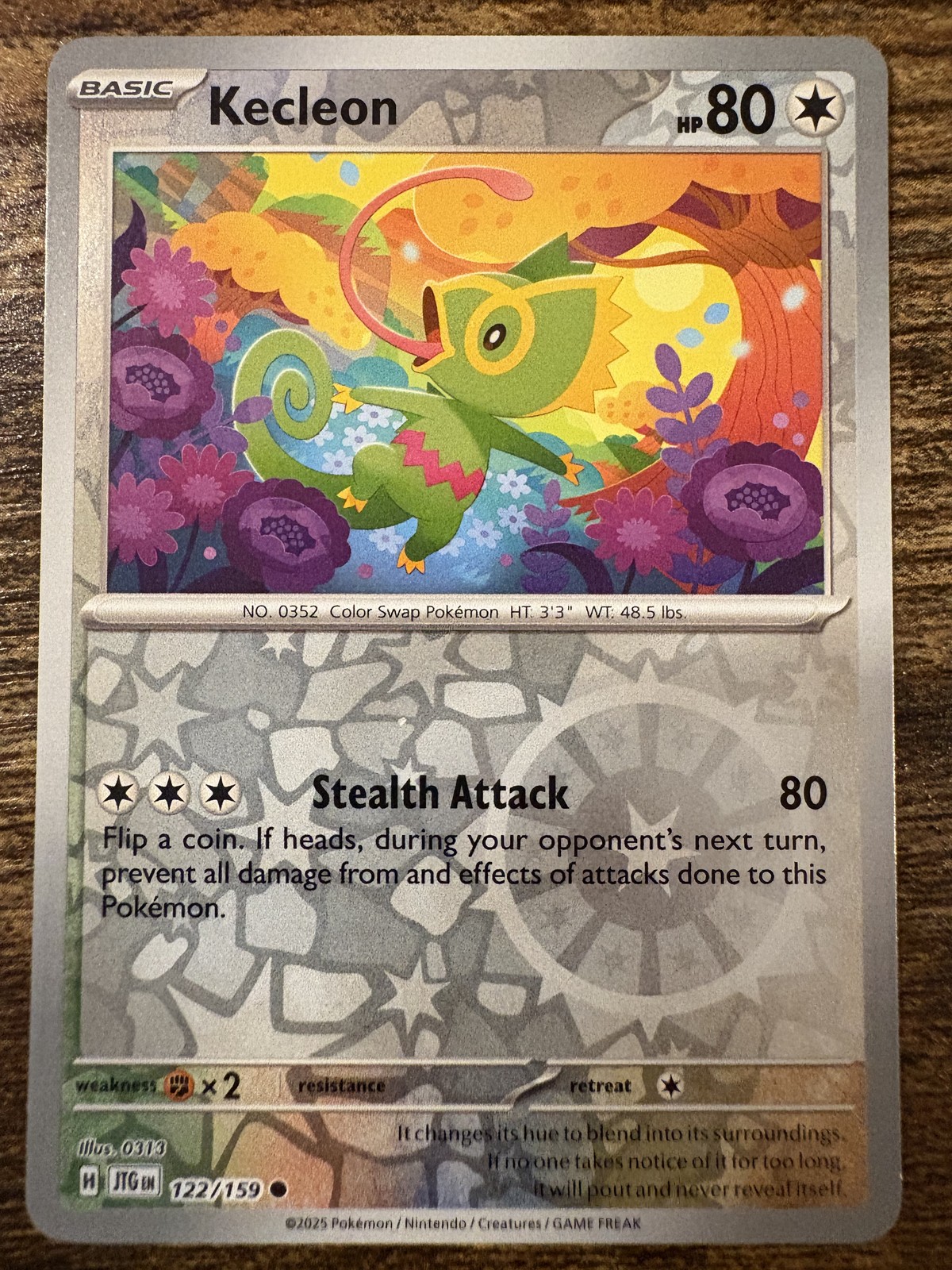 Kecleon Common SV09: Journey Together 122/159 NM