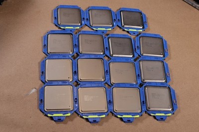 Lot of 15 Intel Xeon E5-2670 SR0KX 2.60GHz 8-Core LGA2011 CPUs w/ Carriers