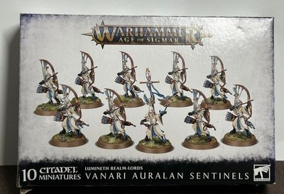 Warhammer Age Of Sigmar Lumineth Realm Lords Vanari Auralan Sentinels 